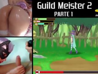 我 啦 chupa mientras juego - blow-videogames - guild meister 2 parte 1