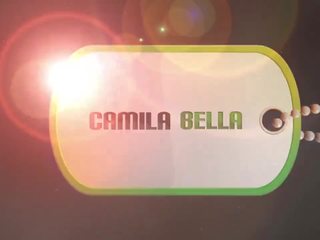Brazil thiếu niên camila bella thích nó khó chịu